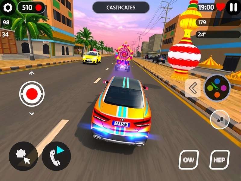 India Speed Chase festival event showcasing Diwali celebration
